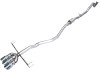 AWE Tuning 2024-2026 Acura Integra Type S DE5 FWD Track Edition Exhaust w/ Triple Chrome Silver Tips | 3020-52335