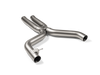 Akrapovic 2021-2025 BMW G87 M2, G80 M3 &amp; G82 M4 Evolution Short Link Pipe w/o Resonator  (Titanium)