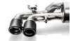 Akrapovic 2018-2023 BMW M5 (F90) Evolution Tail Pipe Set (Carbon) w/ Red/White Akrapovic Logo