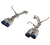 Remark 2022-2025 Subaru WRX (VB) 4in Axleback Exhaust w/ Burnt Stainless Double Wall Tip