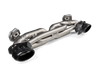 Akrapovic 2020-2025 Porsche 911 Turbo/Turbo S (992) Slip-On Race Line (Titanium) (REQUIRES TIPS)