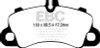 EBC 2018+ Porsche Cayenne (3rd Gen) 3.0L Turbo Yellowstuff Front Brake Pads