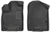 Husky Liners 2017 Honda Ridgeline WeatherBeater Front Black Floor Liners