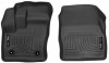 Husky Liners 2014-2015 Ford Transit Connect WeatherBeater Front Black Floor Liners