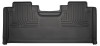 Husky Liners WeatherBeater 2nd Row Seating Floor Liner, Black for 2015-2023 Ford F-150 SuperCab - Part #19361