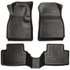 Husky Liners WeatherBeater Front & 2nd Row Seating Floor Liners, Black for 2012-2014 Chevrolet Sonic - Part #98291