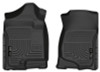 Husky Liners 07-14 Cadillac Escalade ESV/EXT Weatherbeater Black Front Floor Liners