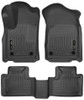 Husky Liners WeatherBeater Front & 2nd Row Seating Floor Liners, Black for 2016-2022 Dodge Durango - Part #99151