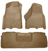 Husky Liners 10-12 Dodge Ram 2500/3500 Mega Cab WeatherBeater Combo Tan Floor Liners