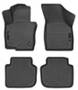 Husky Liners WeatherBeater Combo Floor Liners, Black for 2012-2019 Volkswagen Passat / 2021-2022 Volkswagen Passat - Part #98681