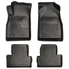 Husky Liners WeatherBeater Combo Floor Liners, Black for 2011-2012 Chevrolet Volt - Part #98181