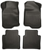 Husky Liners 08-12 Chevy Malibu/07-09 Saturn Aura WeatherBeater Combo Black Floor Liners