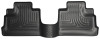 Husky Liners WeatherBeater 2nd Row Floor Liners, Black for 2011-2012 Jeep Wrangler Unlimited (4 Door) - Part #19021