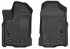 Husky Liners WeatherBeater Floor Liners, Black for 2019-2024 Ford Ranger SuperCrew Cab & SuperCab - Part #13411