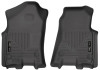 Husky Liners WeatherBeater Front Row Floor Liners, Black for 2019-2024 Ram 1500 Crew Cab - Part #13741