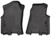 Husky Liners WeatherBeater Front Row Floor Liners, Black for 2019-2024 Ram 1500 Crew Cab - Part #13741