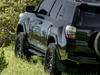 Cali Raised 2010-2024 Toyota 4Runner Step Ed Bolt On Rock Sliders - Kick Out/RawFiller Plate/Raw Steel