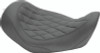Mustang 06-17 Harley Dyna Wide Tripper Solo Seat Diamond Stitch- Black