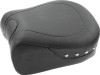 Mustang Motorcycle 2008-2021 Harley Electra Glide, Rd Glide, Rd King, Str Glide Diamond Stitch One-Piece Seat Black product photo