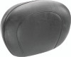Mustang Harley Low Medallion Sissy Bar Pad (12 inch x 9 inch) - Black