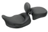 Mustang 08-21 Harley Electra Glide Std,Rd Glide,Rd King,Str Glide Touring Solo Seat - Black