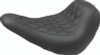 Mustang 18-21 Harley Low Rider, Sport Glide Wide Tripper Solo Seat Diamond Stitch - Black