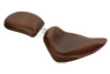 Mustang 00-15 Harley Softail Standard Rear Tire Wide Tripper Solo Seat - Distressed Brown