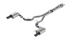 Borla 2024-2025 Ford Mustang GT 5.0L V8 w/o Active Exhaust S-Type Cat-Back Exhaust System - Black Chrome