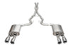 Corsa 2024-2025 Ford Mustang Dark Horse 5.0L 3in Dual Rear Exit Cat-Back w/Twin 4.5in Polish Straight Tip