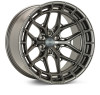 Vossen HFX-1 Matte Gunmetal Wheel 22x12 | 6x139.7 BC (HFX1-2G34) - fits Chevrolet Silverado 1500 1999-2026, GMC Sierra 1500 1999-2026, Cadillac Escalade 1999-2026, Ram 1500 TRX 2021-2024, Toyota Tacoma 2005-2026