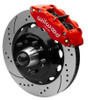 Wilwood Forged Narrow Superlite 6R Front Big Brake Kit 14in Rotors 63-87 C10 - Red - wil140-15942-DR