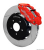 Wilwood Narrow Superlite 6R Dust Seal Front Hub Kit 14.00in Red w/ Lines 04-06 GTO - wil140-15408-R
