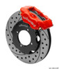 Wilwood Dynalite Front Big Brake Kit 11.00in SRP Drilled & Slotted Rotors - Red - wil140-15912-DR