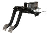 Wilwood Adjustable-Tandem Dual Pedal - Brake / Clutch - Fwd. Swing Mount - 6.25:1 - Black E-Coat - wil340-14360