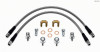 Wilwood Flexline Kit D52 Caliper 18in w/ Banjo 7/16-20 - wil220-11373