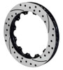 Wilwood Rotor-SRP48 SPC-37-LH-BLK-Drill 12.88 x 1.10 - 12 on 8.75in - wil160-13544-BK