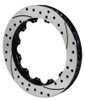 Wilwood Rotor-SRP48 SPC-37-LH-BLK-Drill 13.06 x 1.25 - 12 on 8.75in - wil160-7799-BK