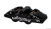 Wilwood Caliper-Aero4-L/H - Black 1.88/1.62in Pistons 1.25in Disc - wil120-13286-BK