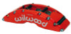 Wilwood Caliper-TC6R-Red 1.75/1.38/1.38in Pistons 1.38in Disc - wil120-14317-FSR