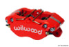 Wilwood Caliper-Dynapro 5.25in Mount - Red 1.38in Pistons .81in Disc - wil120-9703-RD