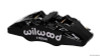 Wilwood Caliper-Forged Dynapro 6 5.25in Mount-L/H 1.62/1.38in/1.38in Pistons .38in Disc - wil120-13431-BK