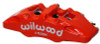 Wilwood Caliper-Forged Dynapro 6 5.25in Mount-Red-R/H 1.62/1.12/1.12in Pistons 0.81in Disc - wil120-13434-RD
