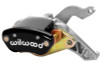 Wilwood Caliper-MC4 Mechanical-R/H - Black w/ Logo 1.19in Piston .81in Disc - wil120-12069-BK