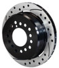 Wilwood Rotor-1.91in Offset-SRP-BLK-Drill-RH 12.19 x .810 - 5 Lug - wil160-9812-BK