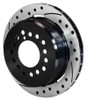 Wilwood Rotor-1.91in Offset-SRP-BLK-Drill-LH 12.19 x .810 - 5 Lug - wil160-9813-BK