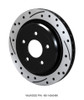 Wilwood Rotor-Rear-SRP-C5/C6 Vette-RH-BLK 12.00 x 1.03 - 5 x 4.75in - wil160-14040-BK