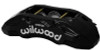 Wilwood Caliper-TX6R- R/H - Black 1.75/1.62/1.62in Pistons 1.38in Disc - wil120-13817-BK