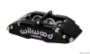Wilwood Caliper-BNSL6-RH-Black 1.62/1.12/1.12in Pistons 1.10in Disc - wil120-13382-BK