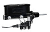 Wilwood HV Tandem M/C Kit w L/H Bracket & Prop Valve - 7/8in Bore Black-W/Pushrod - wil261-13271-BK
