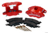 Wilwood D52 Rear Caliper Kit - Red 1.25 / 1.25in Piston 1.28in Rotor - wil140-11292-R